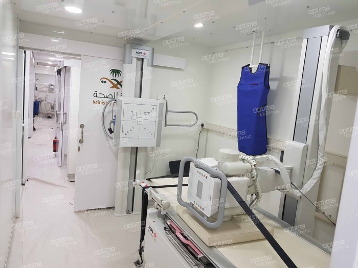 Emergency hospital care mobile