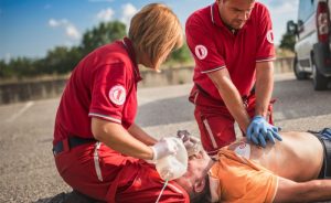 Medical aid first emergencies basic workplace injury assistance quickly